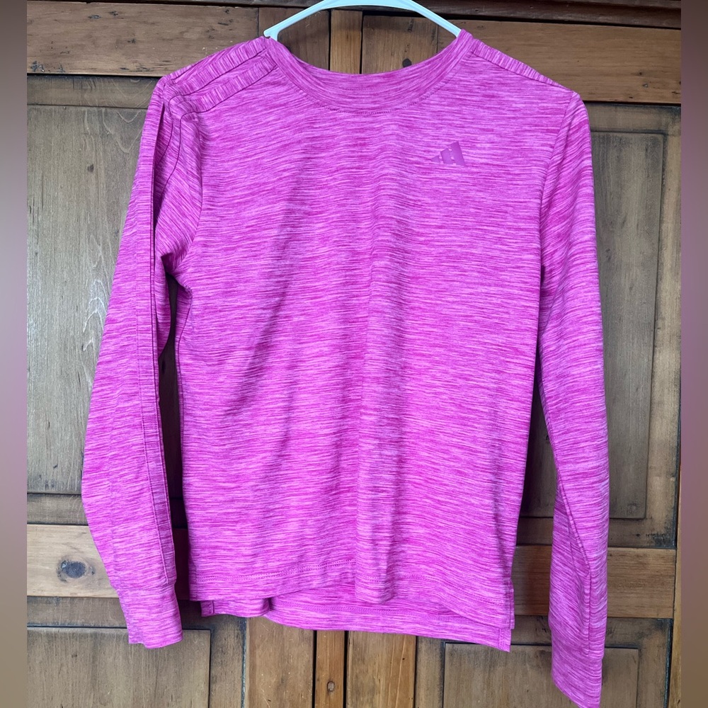 Adidas Girl’s Size 14 Pink Athletic Sweater
